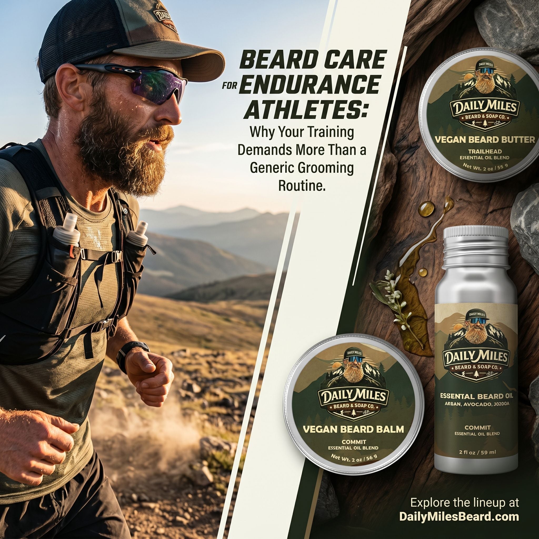 Beard Care for Endurance Athletes: Why Your Training Demands More Than a Generic Grooming Routine