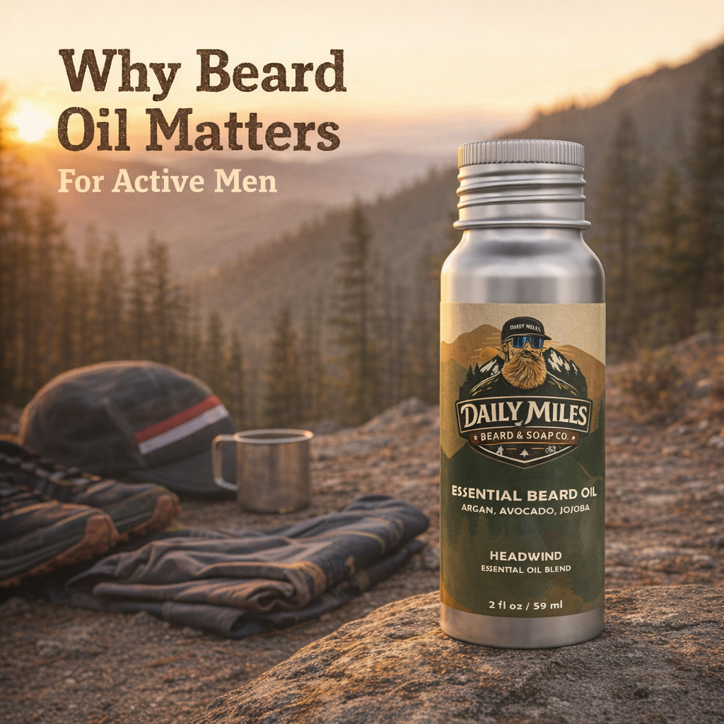 Why Beard Oil Matters for Active Men