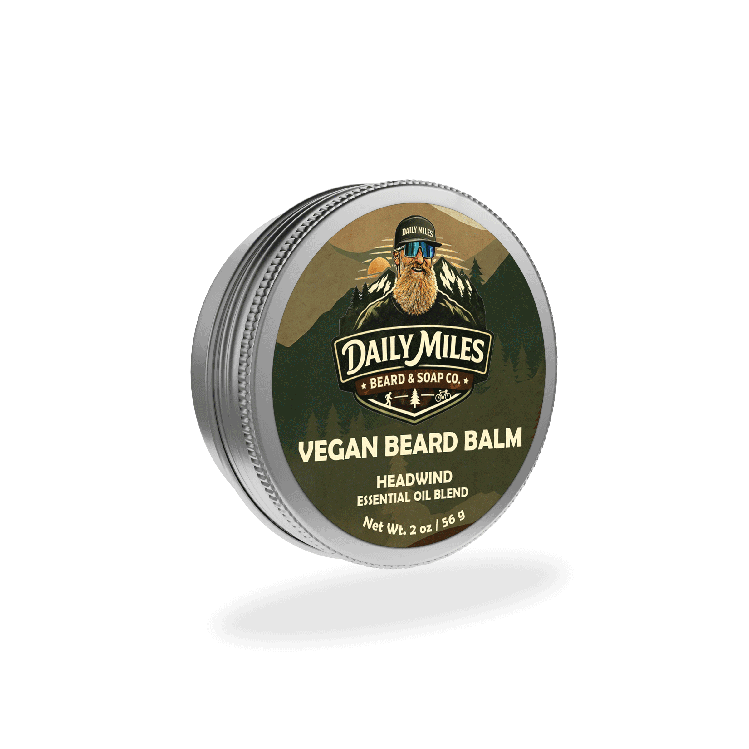 Headwind Beard Balm -  Crisp Camphor, Warm Pepper, Marjoram, Cedar & Pine