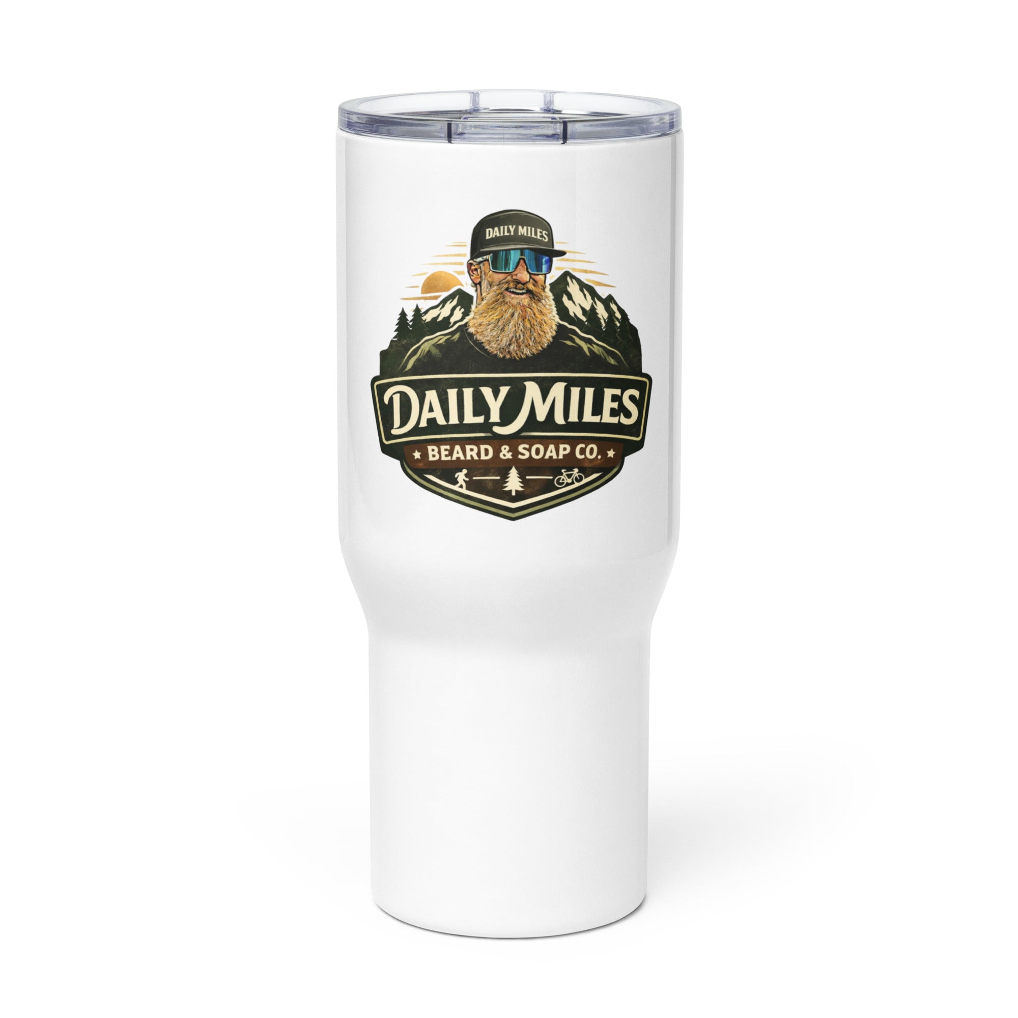 Daily Miles Founder Travel Mug